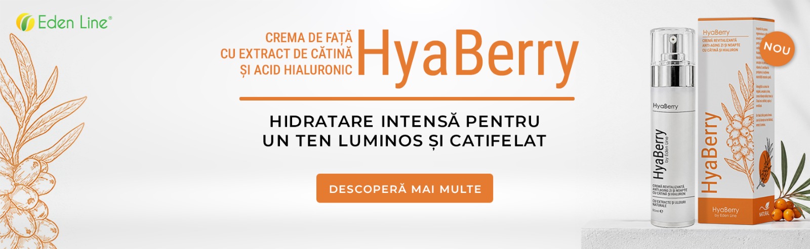 Crema de Fata Revitalizanta Anti-Aging HyaBerry